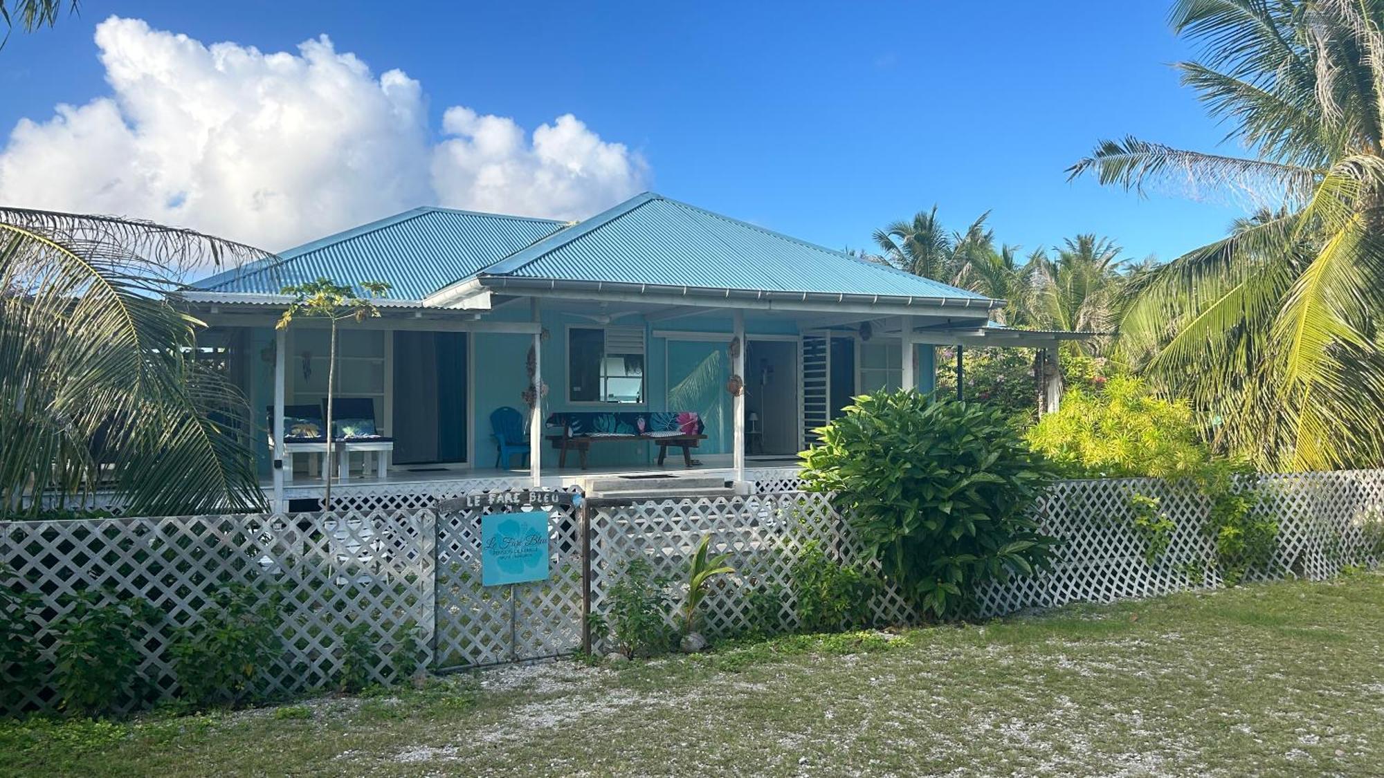 Le Fare Bleu Tiputa Rangiroa Lejlighed Eksteriør billede