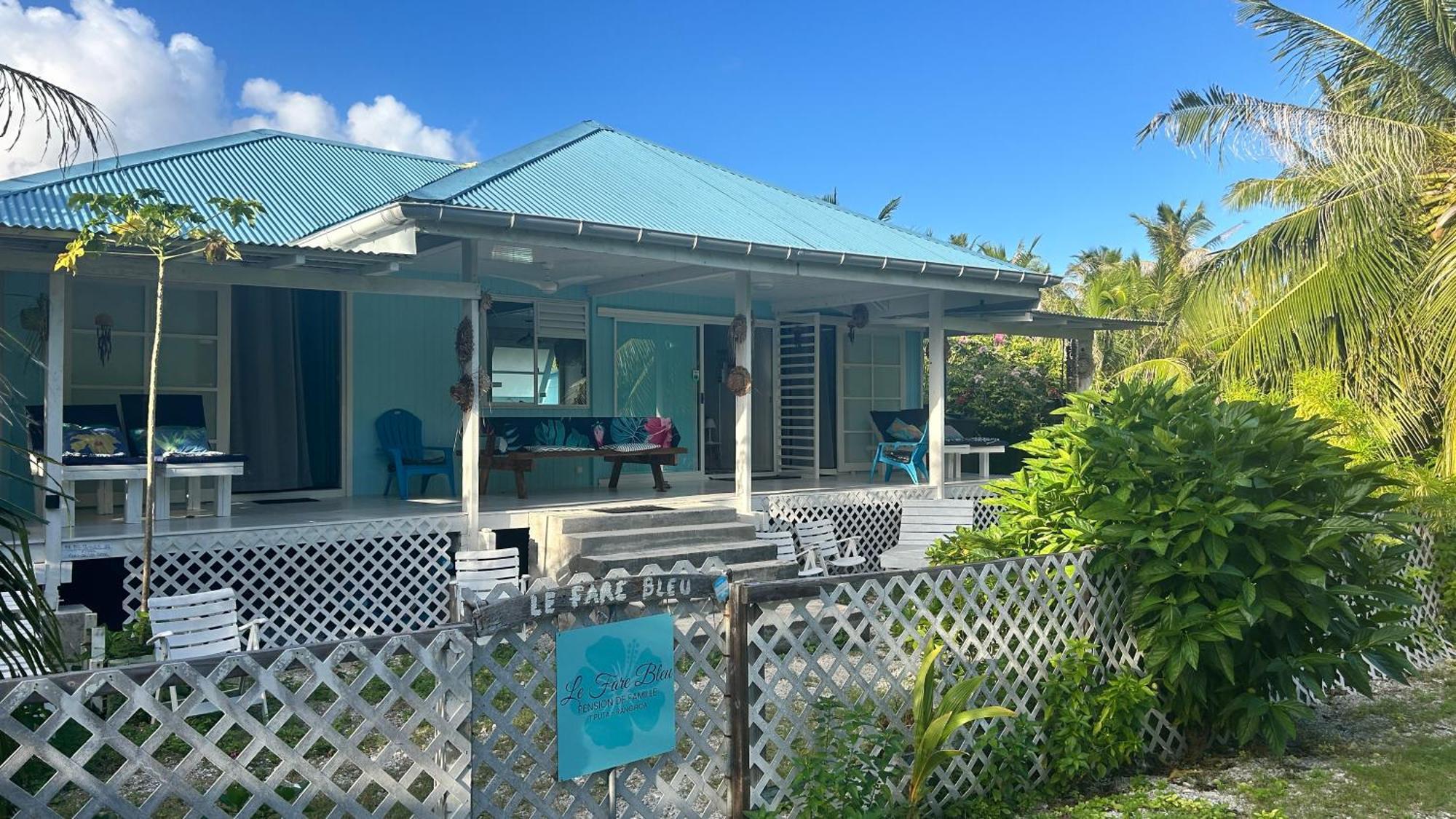 Le Fare Bleu Tiputa Rangiroa Lejlighed Eksteriør billede