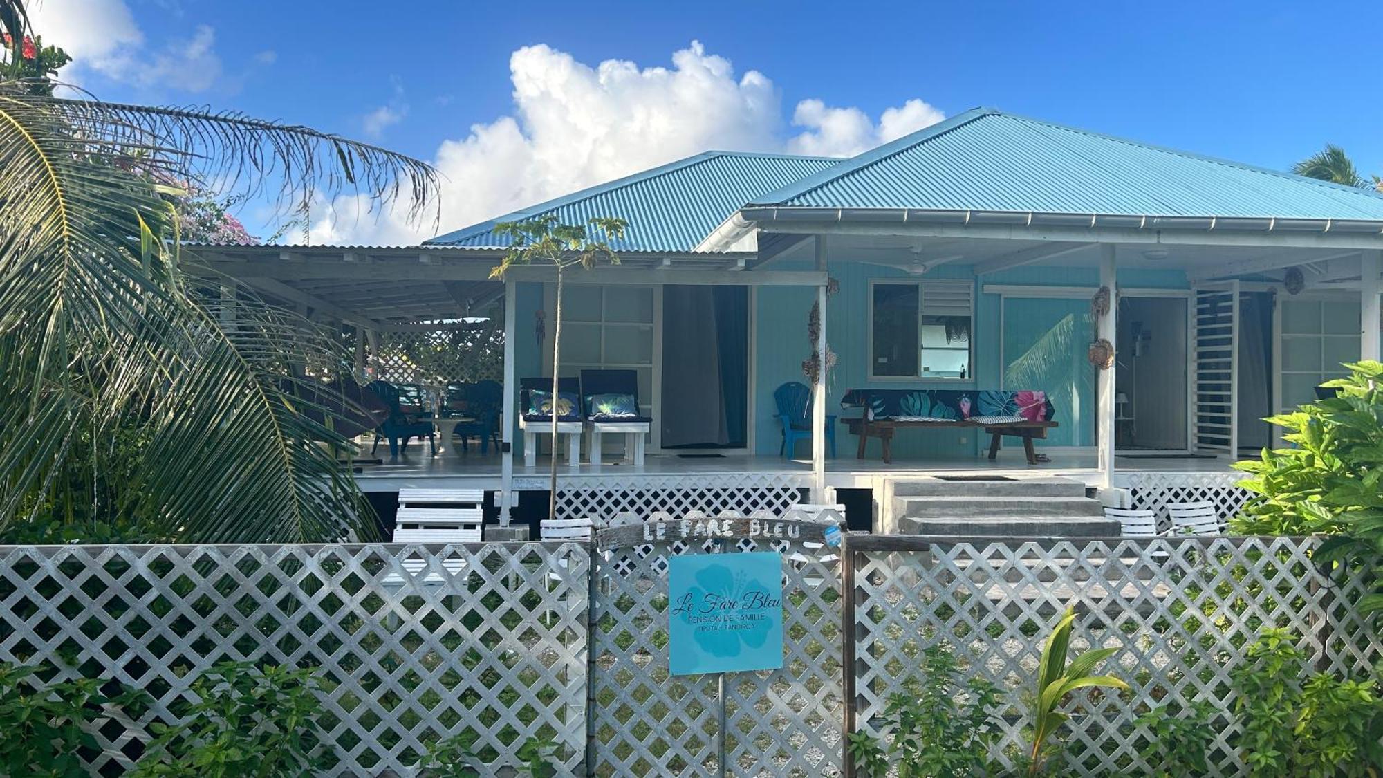 Le Fare Bleu Tiputa Rangiroa Lejlighed Eksteriør billede